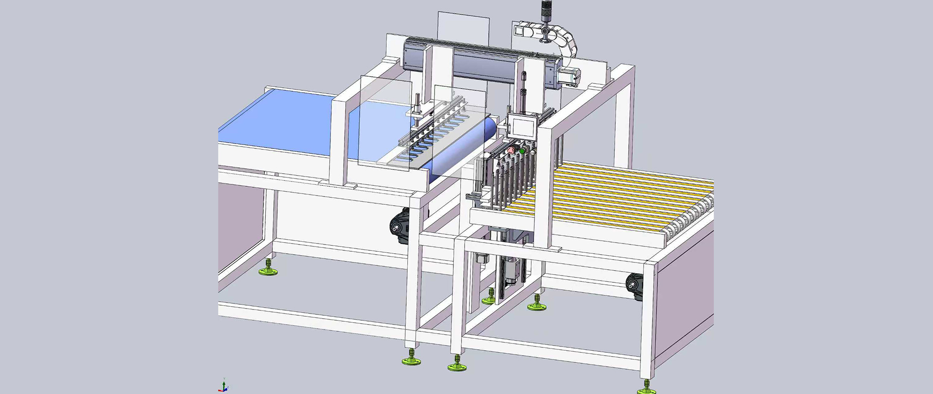 传斯福杯盖堆叠机